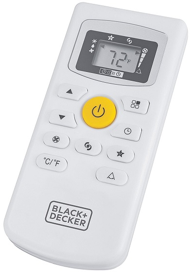 black and decker BPACT14WT portable ac remote