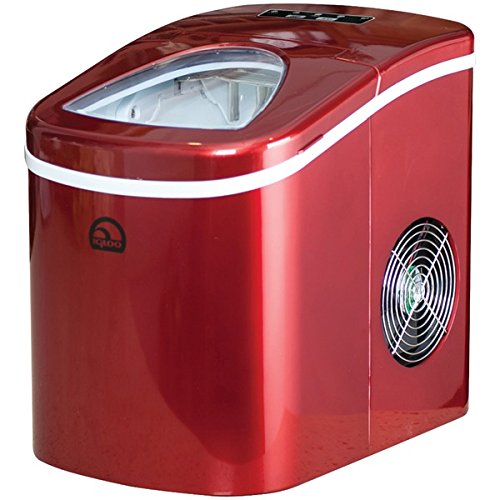 Igloo ICE108-RED Compact Ice Maker Red-min