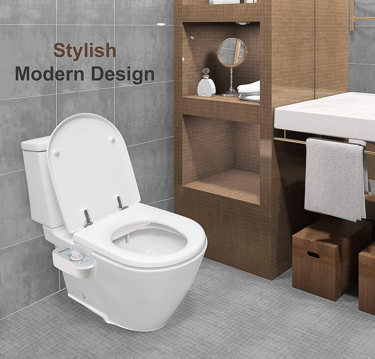 Greenco Bidet Fresh Toilet Seat Attachment stylish modern design-min